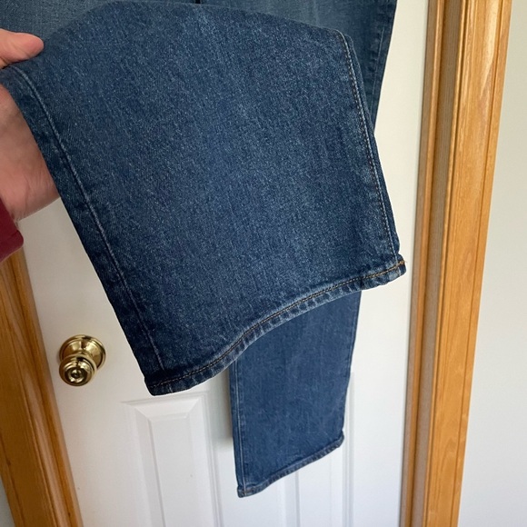 Madewell Curvy Perfect Vintage Straight Jean in Mayfield Wash Size 14W - Picture 6 of 13